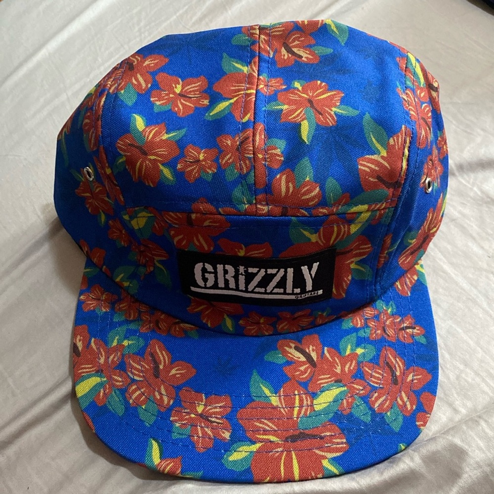Diamond Supply Co. Blue Floral Hat